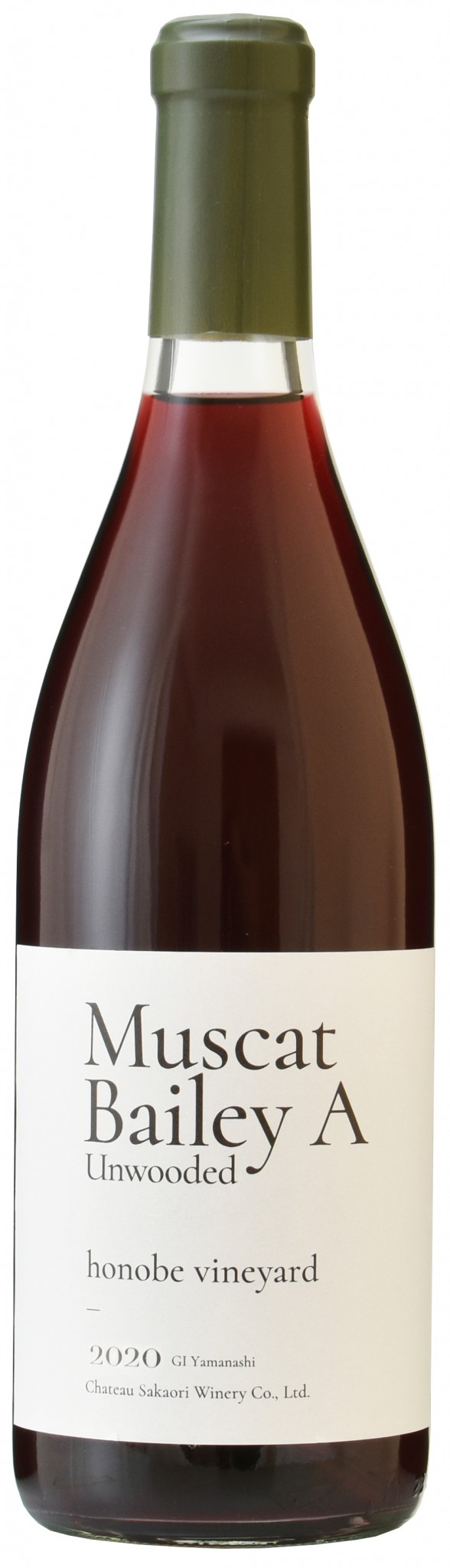 マスカットベリーA アンウッデッド honobe vineyard | シャトー酒折ワイナリー | CHATEAU SAKAORI