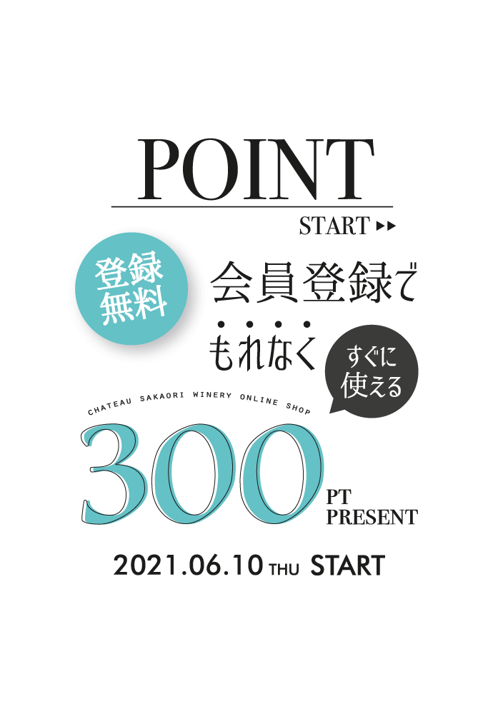 会員登録でもれなくすぐに使える300ポイントプレゼント